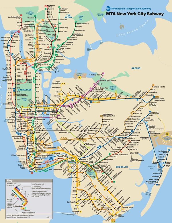 Riding the subway - WikiCU, the Columbia University wiki encyclopedia